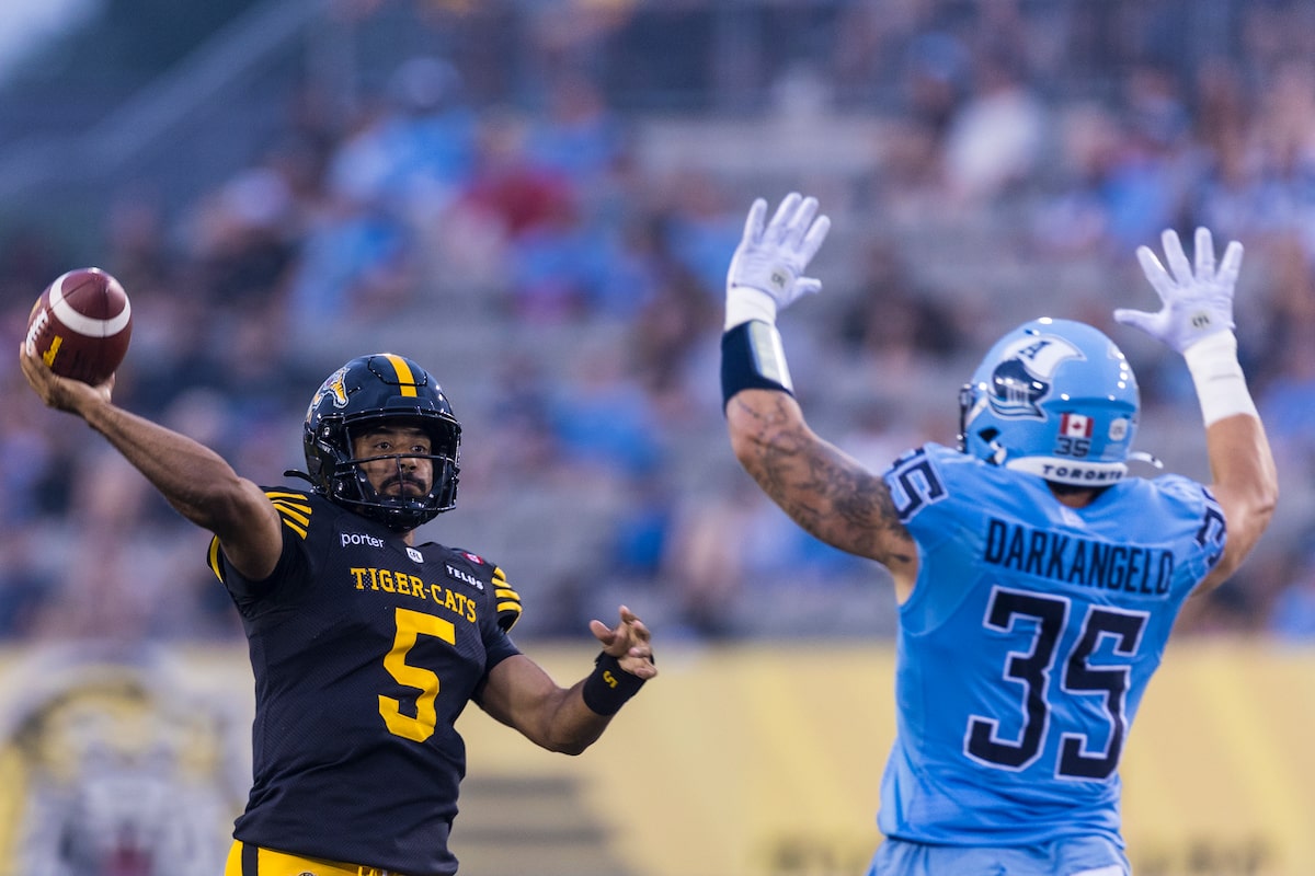 Hamilton Tiger-Cats edge Argonauts in thrilling CFL showdown
