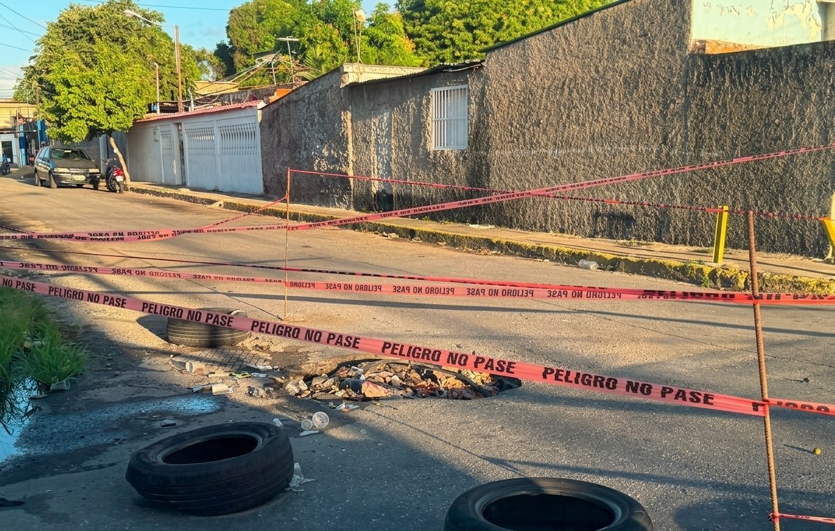 Problemas de infraestructura afectan seguridad en calle Libertad de Maracay