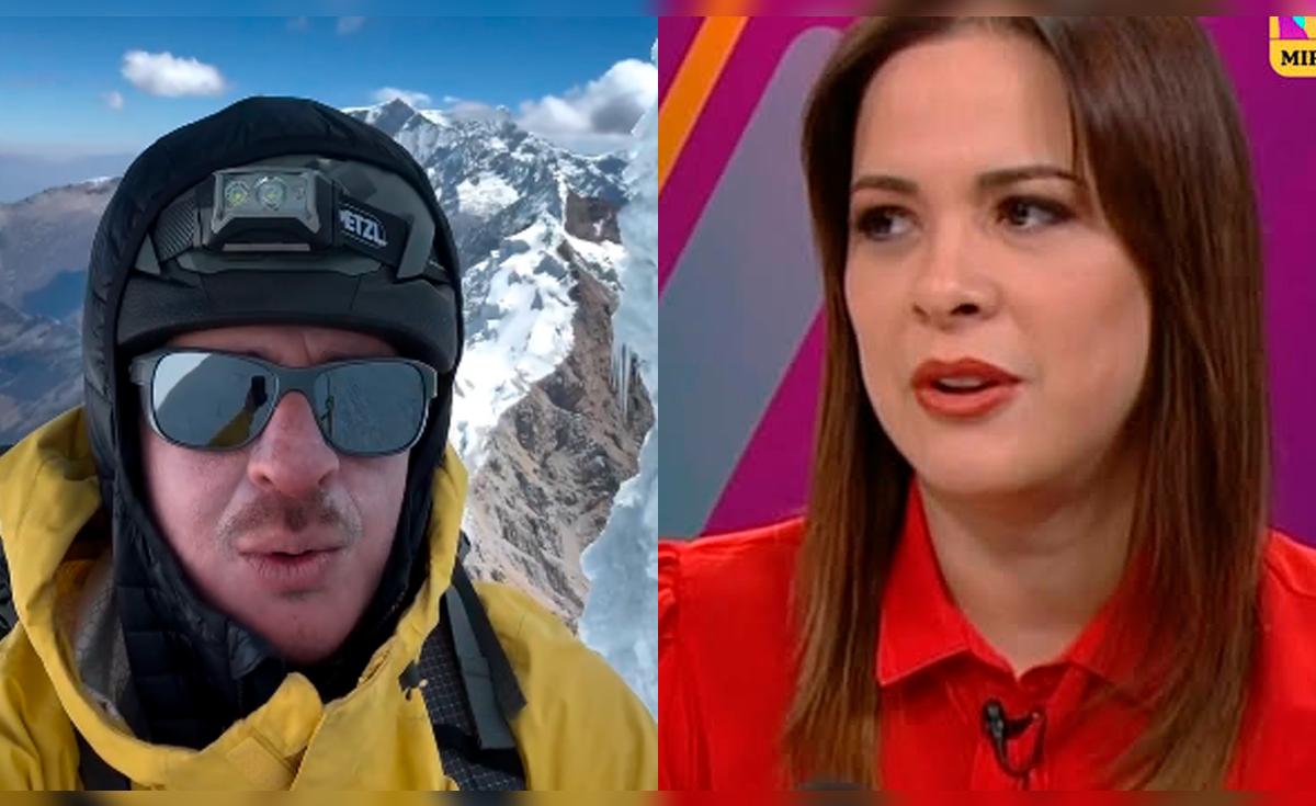 Actriz Karina Jordán denuncia fallos en búsqueda de primo desaparecido en el Huascarán