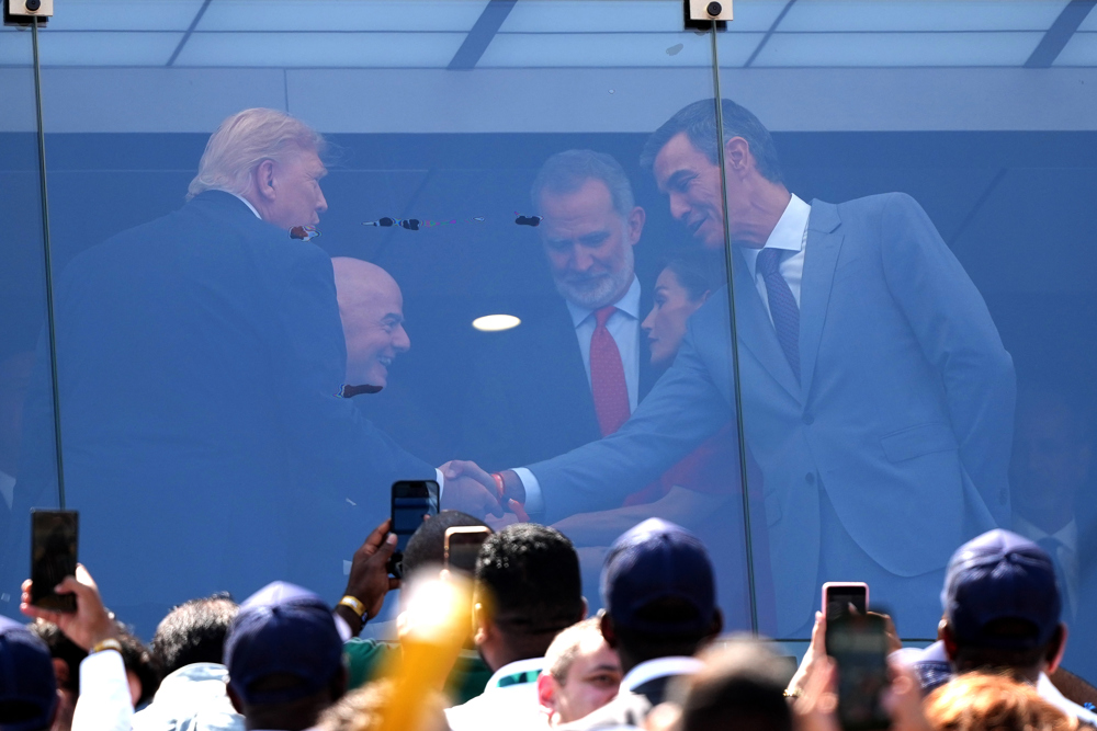 Trump se reúne con líderes españoles en el Mundial 2026
