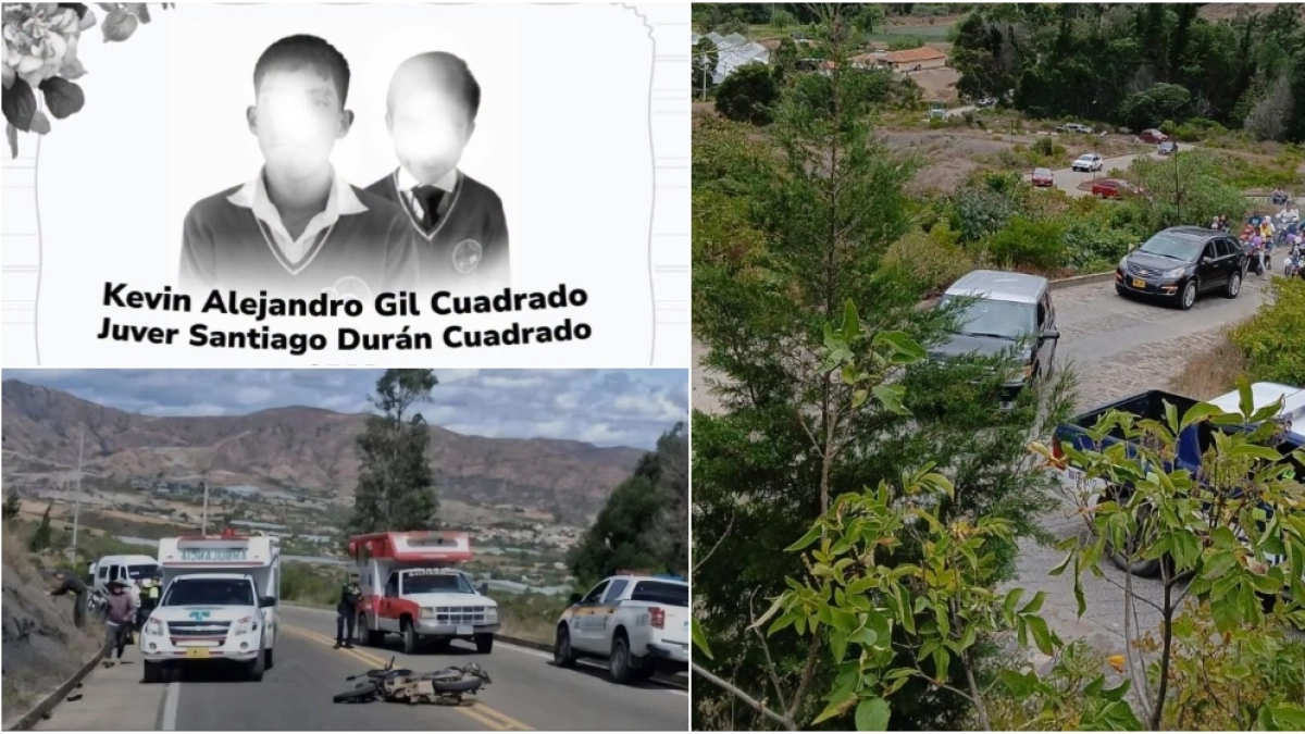 Dos hermanos menores fallecen en accidente de tránsito en Boyacá
