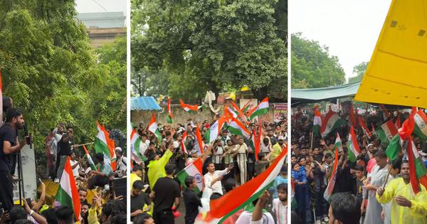CJP Protests and Hunger Strike: Delhi Police Lathi Charges, Education Reform Demands