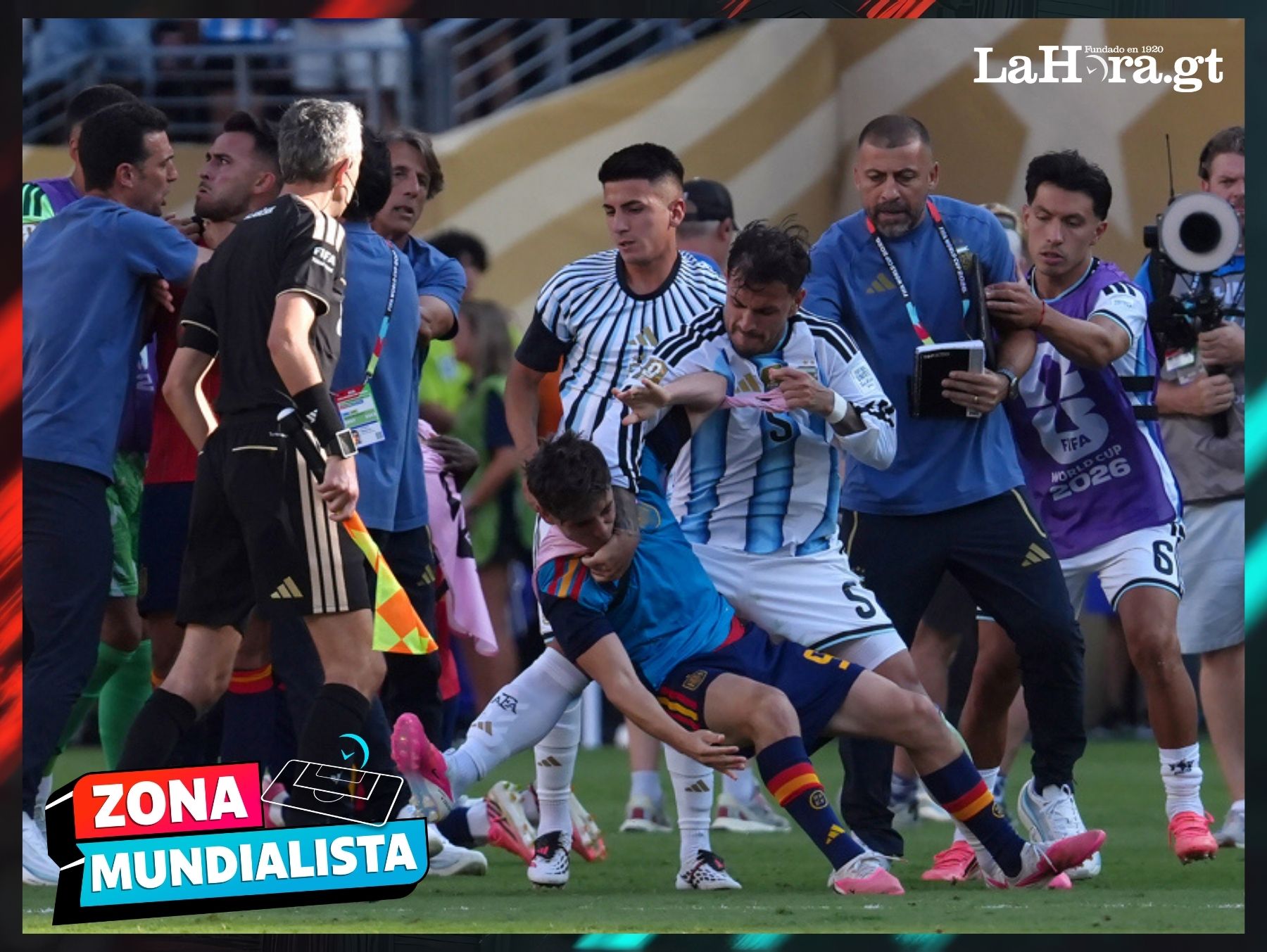 La FIFA abre una investigación disciplinaria por los incidentes protagonizados por Argentina tras la final del Mundial 2026