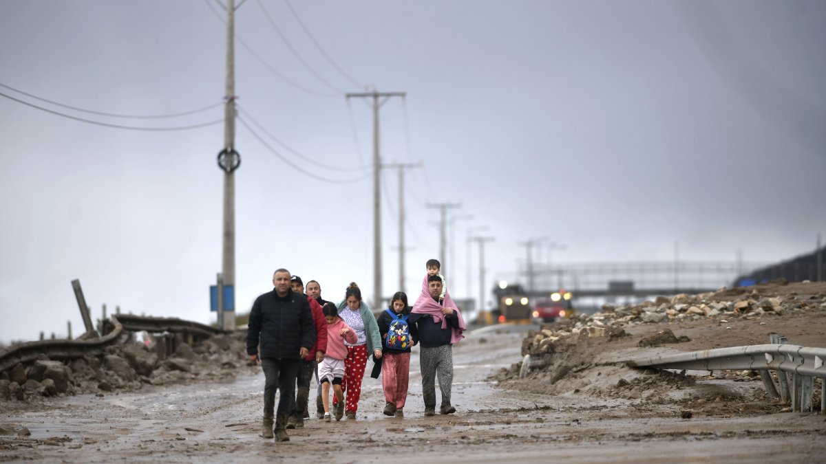 Crisis hídrica y alertas de inundaciones en Chile