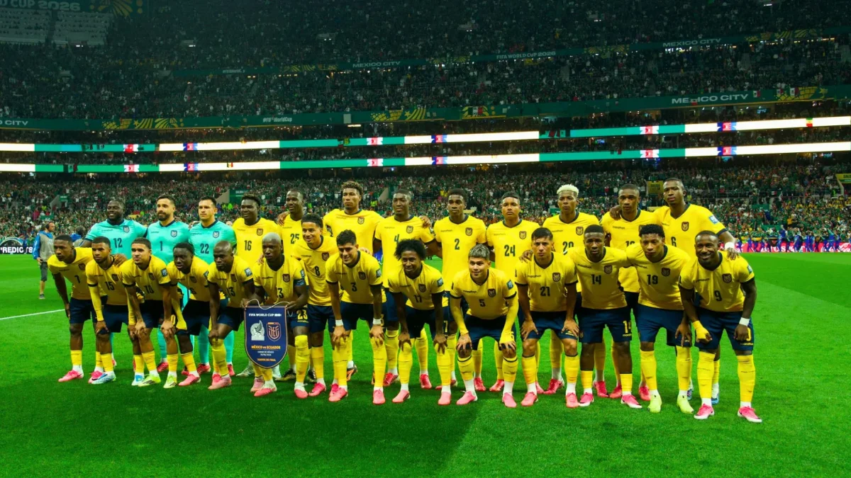 Ecuador terminó en el puesto 25 del Mundial 2026 tras su eliminación en los 16avos de final