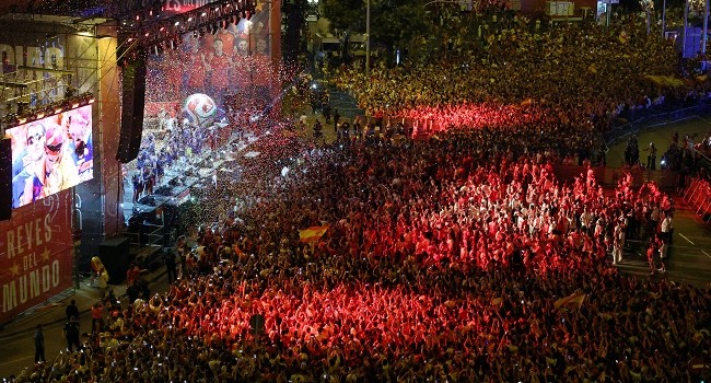 Spain Celebrates World Cup Victory With Grand Parade In Madrid