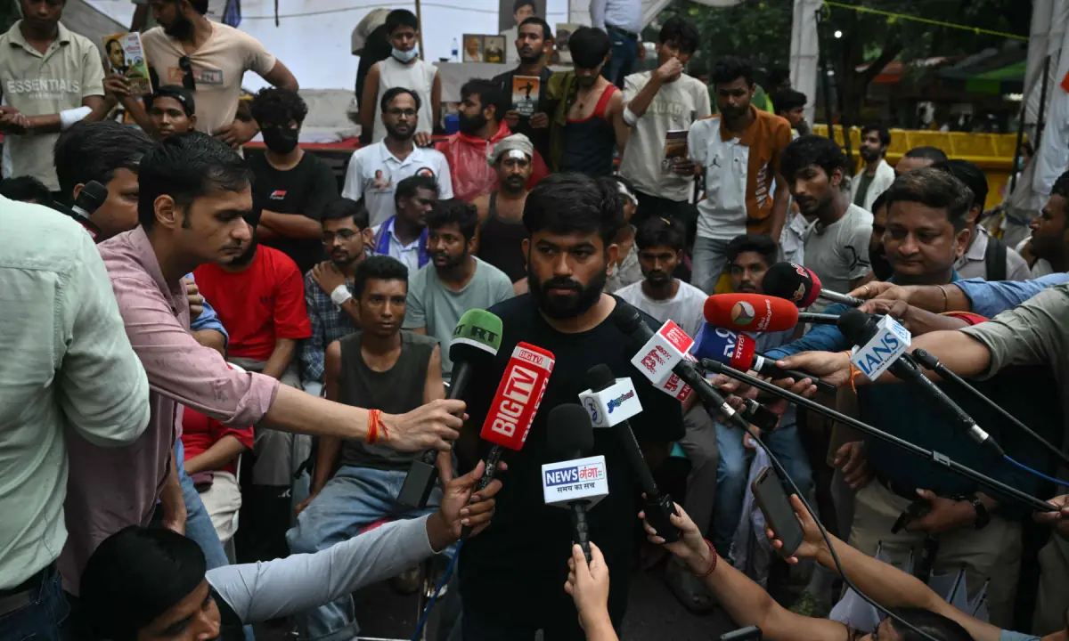 India's 'Cockroach' Movement Demands Education Minister's Resignation Amid Protests