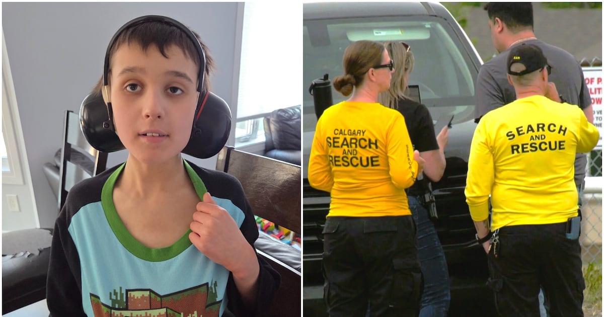 Sixth day of search for missing Calgary child Parker Wells