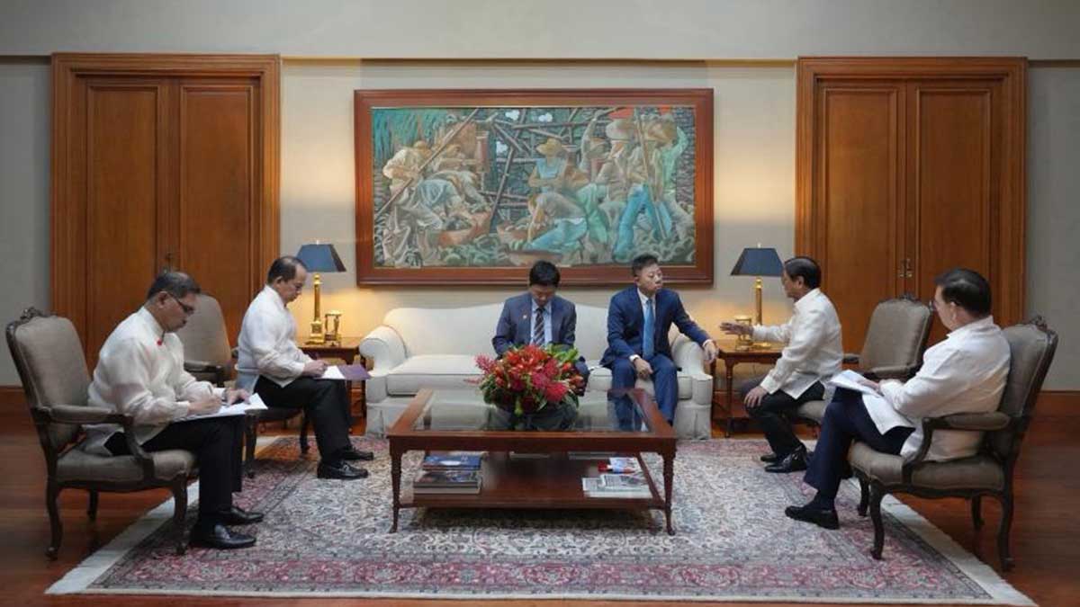 Marcos and Chinese Envoy Discuss Ayungin Incident Diplomatically