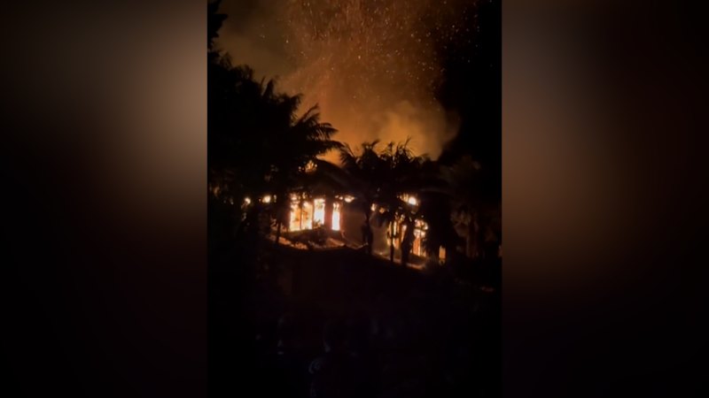 Father of crypto casino mogul's mansion destroyed in suspicious fire