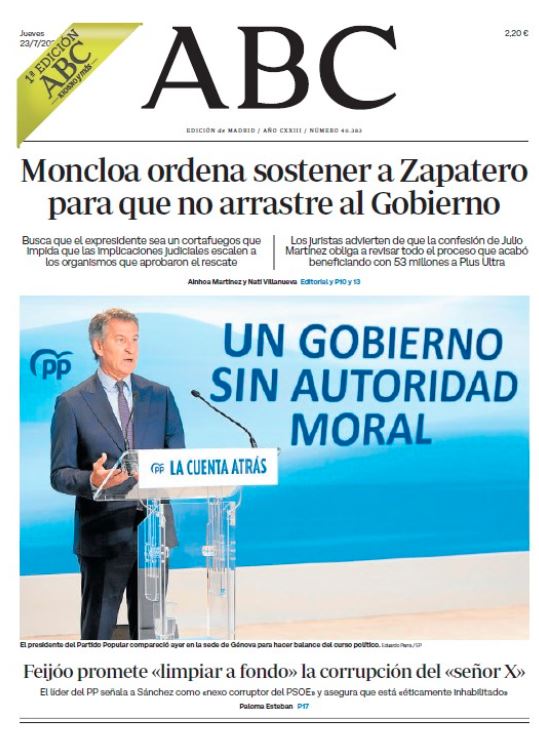 Portadas de la prensa internacional de Venezuela y el mundo