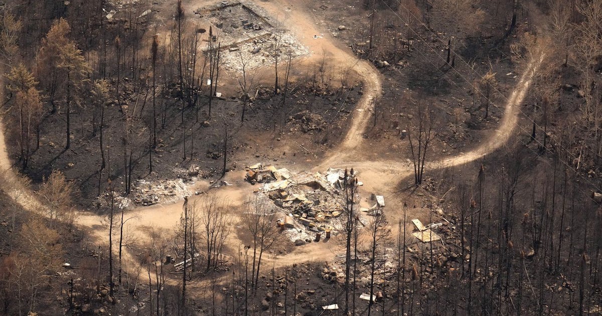 Wildfires Devastate Ontario First Nation, Aerial Photos Reveal Extent of Damage