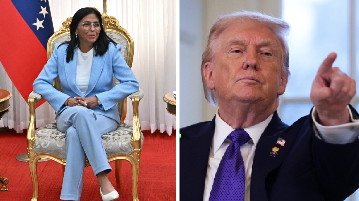 Trump solicita inmunidad judicial para Delcy Rodríguez