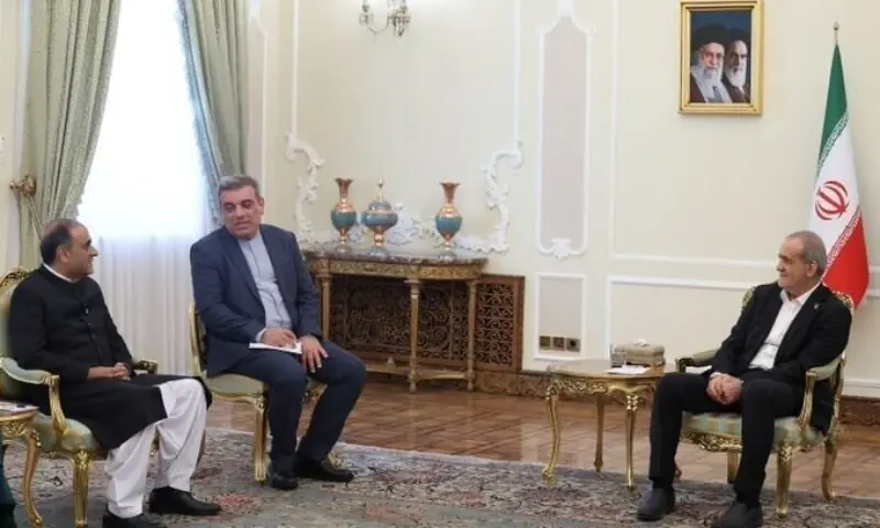 strengthening pak-iran relations: president pezeshkian's call for regional unity