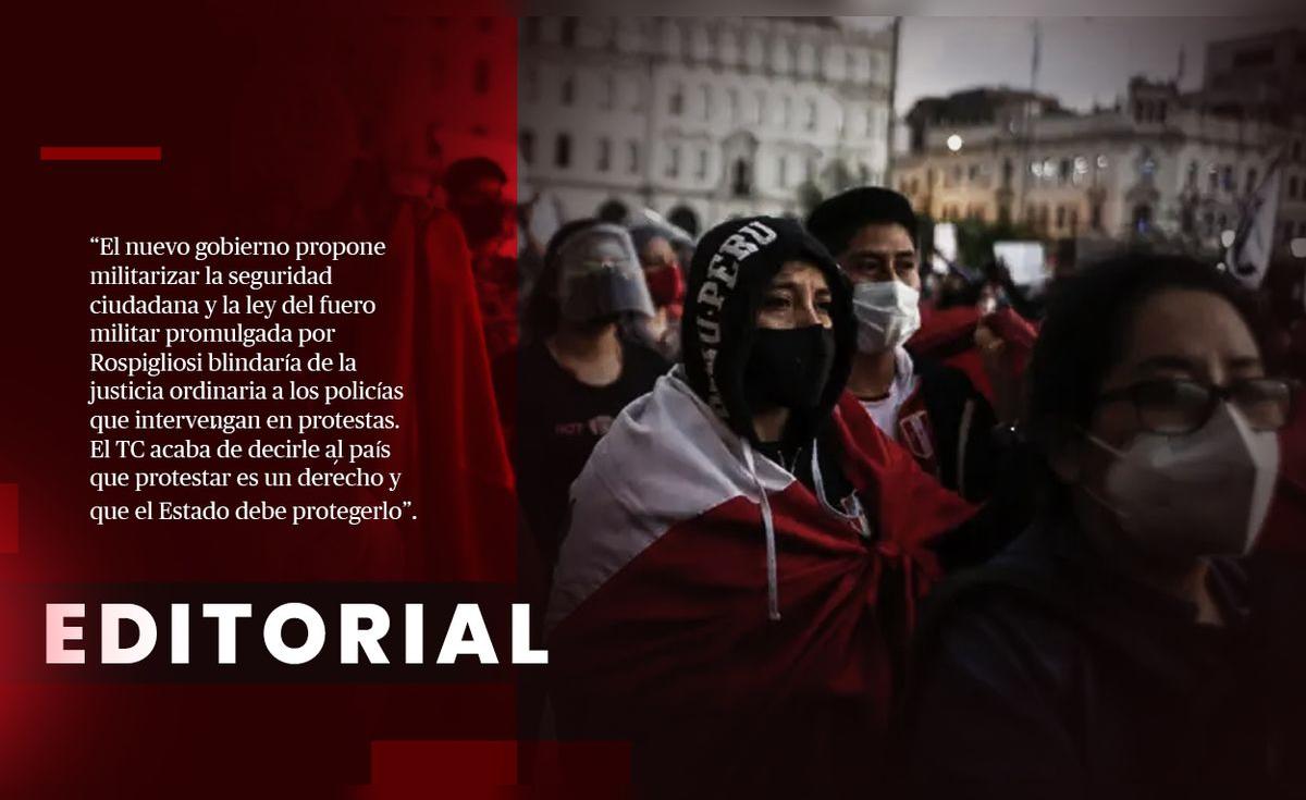 Puno gana en la defensa del derecho a protestar