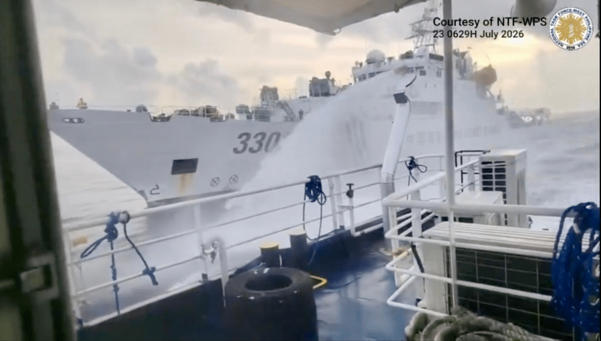 China Coast Guard Engages in Tense Encounter with Philippine Vessel at Panatag Shoal