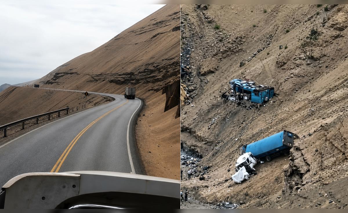 Cierre del Serpentín de Pasamayo por obras de mantenimiento