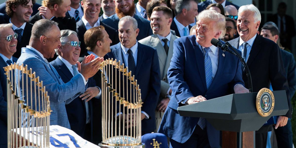 Trump Comments on Discombobulation in Oval Office During World Series Event