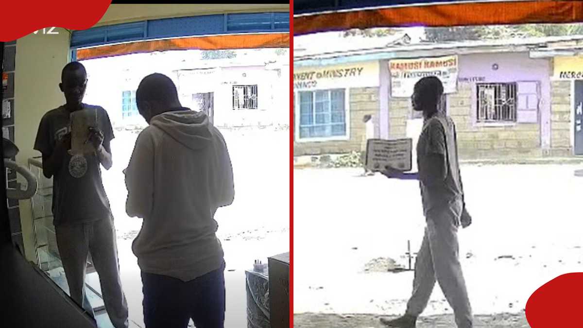 Utawala Shopkeeper Shares CCTV Footage After Former Prisoner Says He Abandoned Planned Robbery