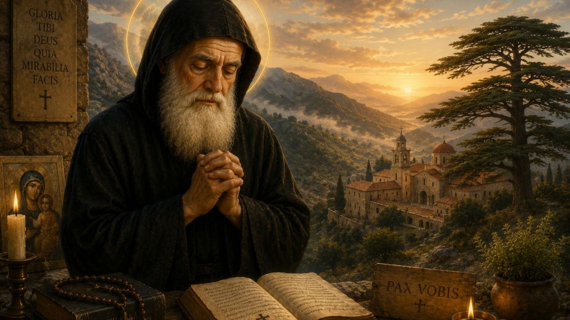 El santoral católico recuerda a San Charbel Makhlouf y su legado espiritual en la Iglesia Maronita