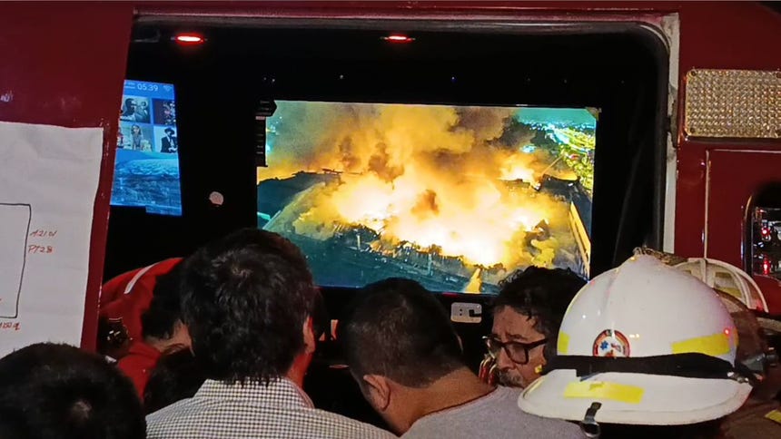 Incendio en fábrica de cosméticos y captura de delincuente en Lima