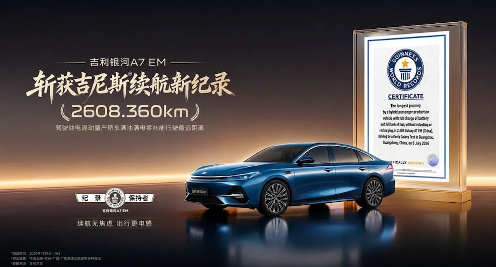 Geely's Hybrid Sedan Sets New Efficiency Benchmark with 2,600 km Range
