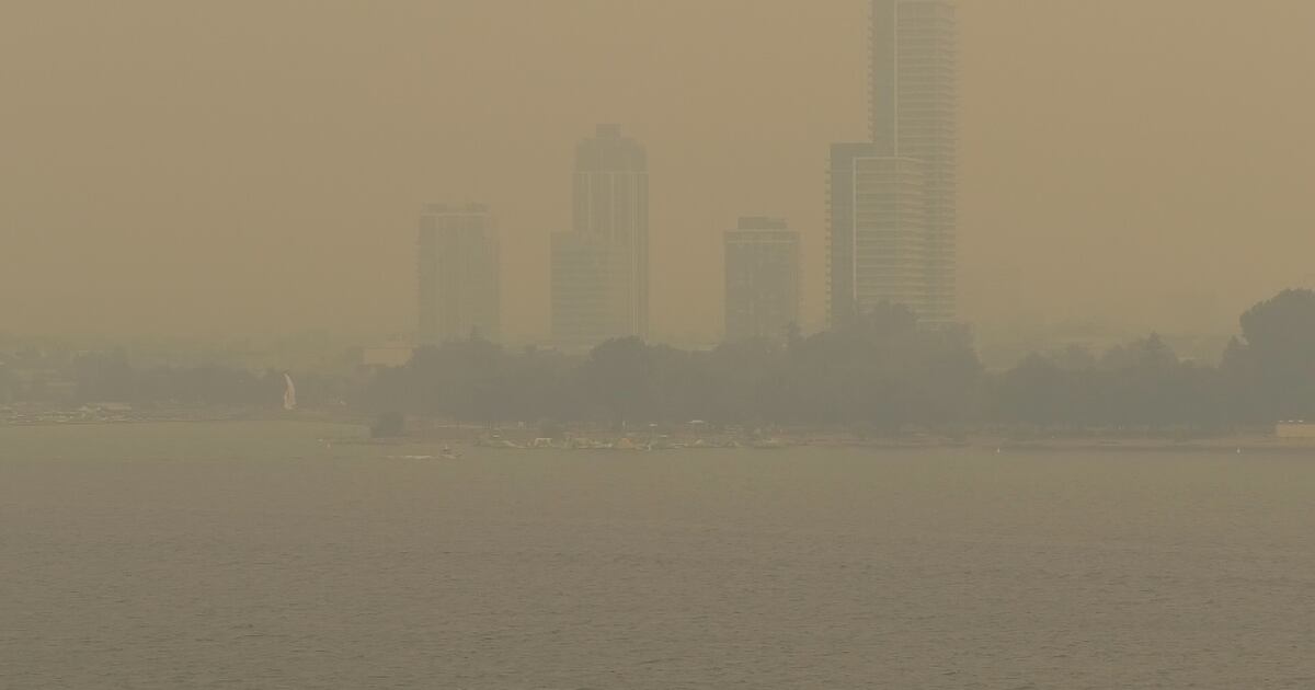 Wildfire Smoke Continues to Impact Kelowna