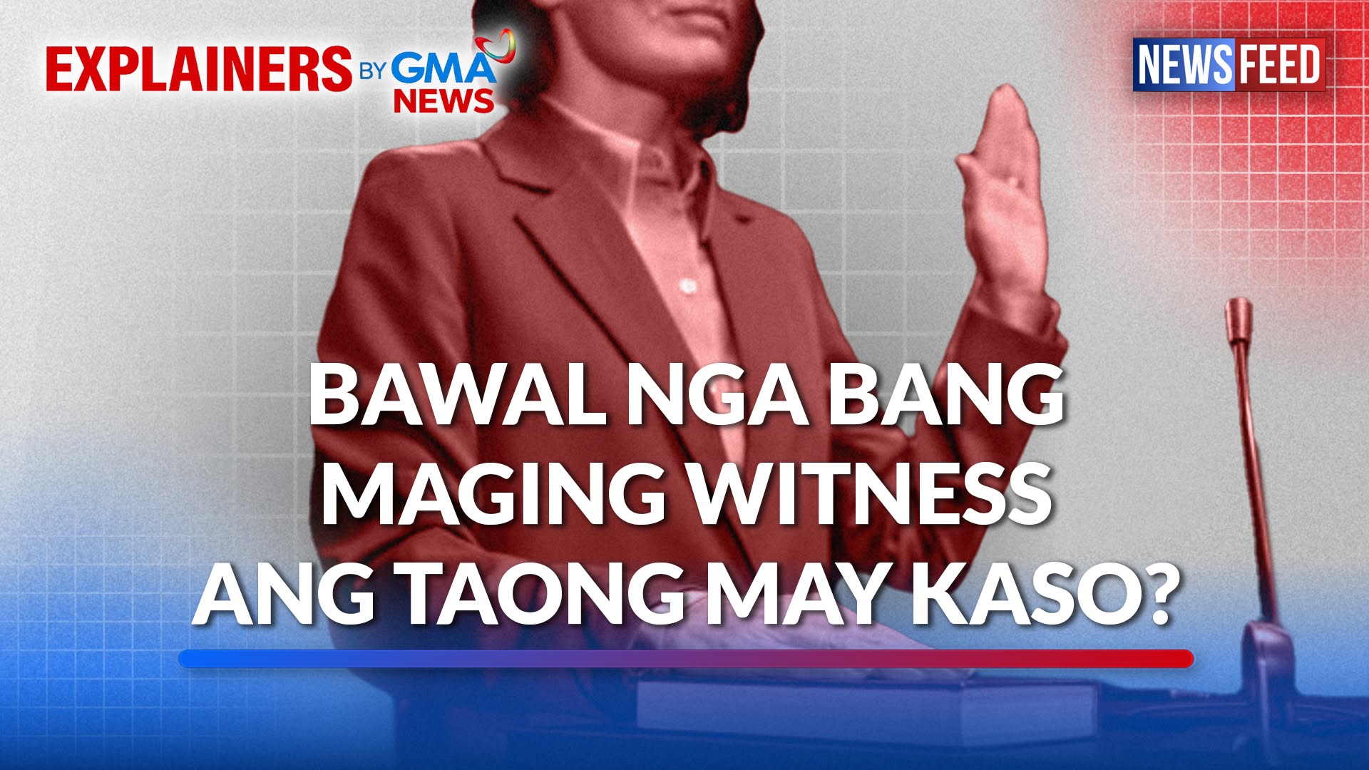 Legal Guidelines on Witness Testimony for Individuals with Pending Cases