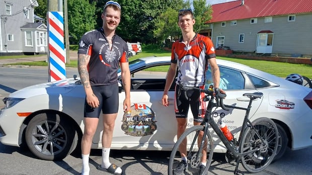 Two Cyclists' Cross-Canada Ride for Men's Mental Health Ends in Bike Theft in Winnipeg
