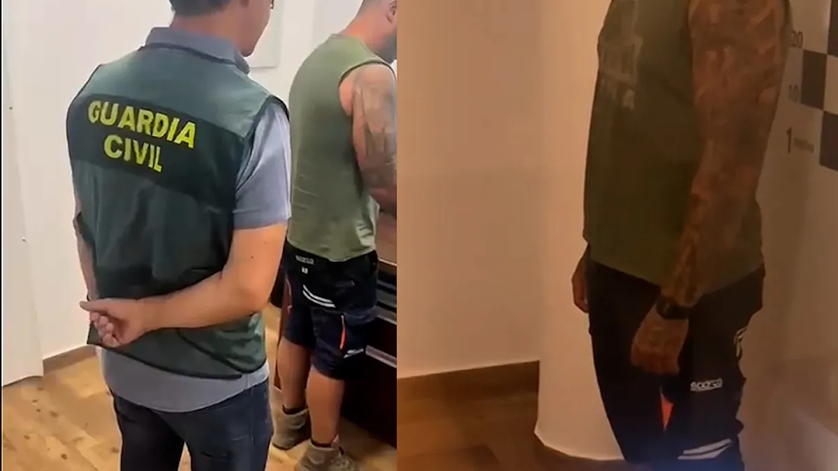 Detenidos por usar maquinaria prohibida que causó incendio forestal en Burgohondo