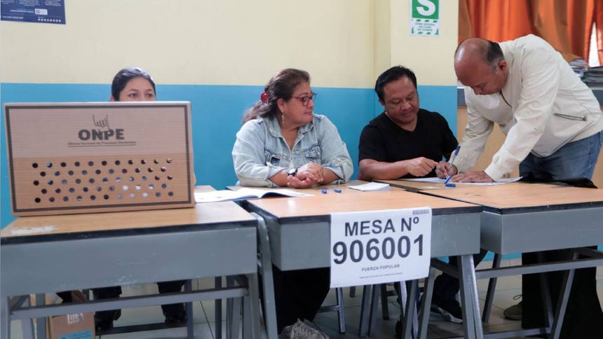 ONPE seleccionó a 817,000 ciudadanos para ser miembros de mesas electorales en 2026
