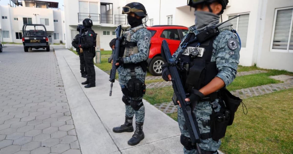 Operativo conjunto en Morelos resulta en arrestos de seis presuntos extorsionarios y distribuidores de drogas