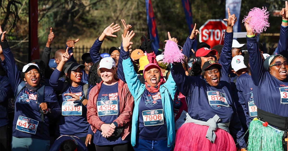 Johannesburg Hosts Iconic 702 Jozi My Jozi Walk the Talk Event