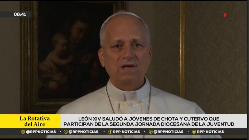 Papa León XIV exhorta a jóvenes de Chota y Cutervo a comprometerse con el bien común