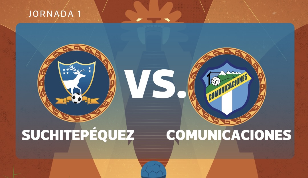 Suchitepéquez y Comunicaciones disputan el cierre de la primera jornada del Apertura 2026