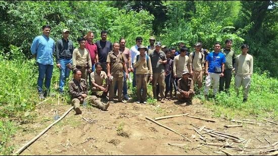 Forest team missing near Assam-Nagaland border safely located after search operation