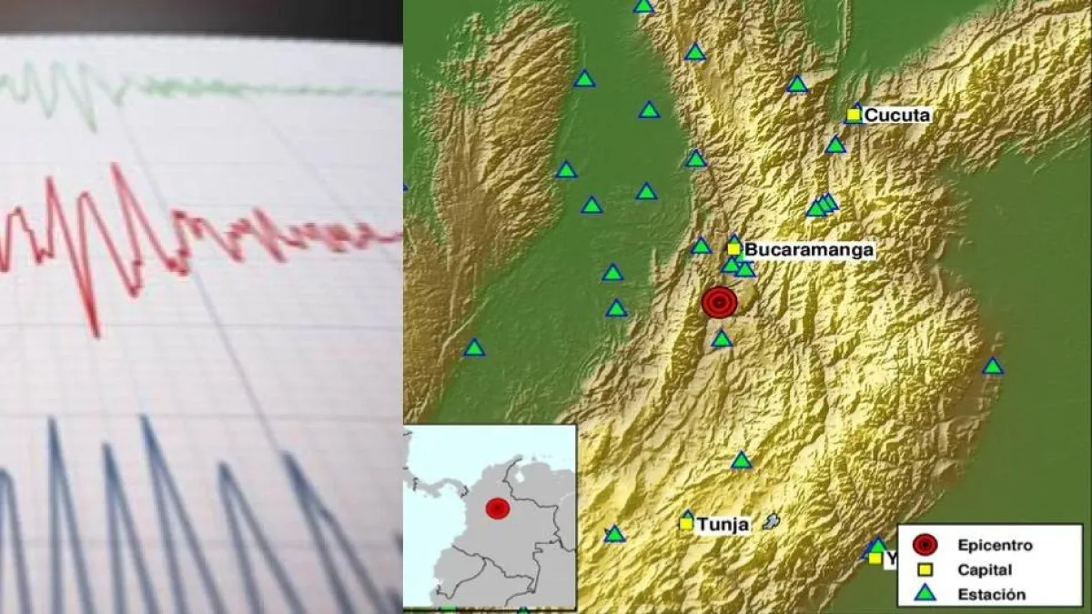 Sismo en Santander: detalles del temblor registrado durante la madrugada