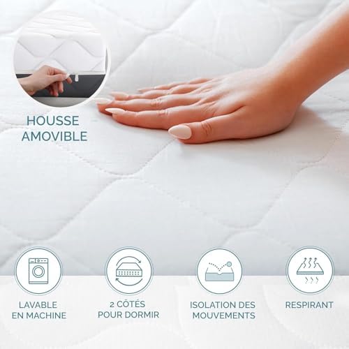 Vue 6 de Matelas Double Queensize