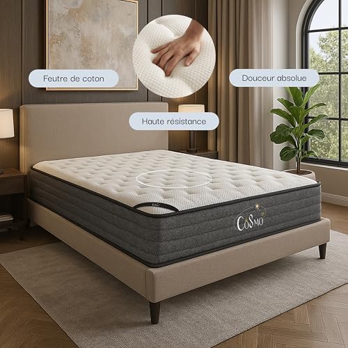 Vue 6 de Matelas Hybride Haut De