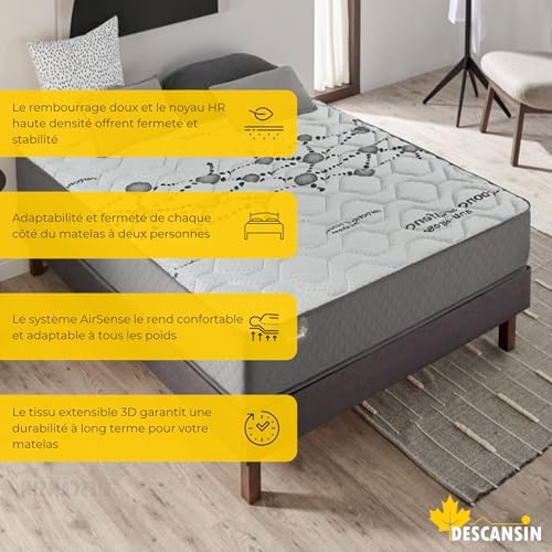 Vue 6 de Descansin Matelas Ferme Viscoelastique