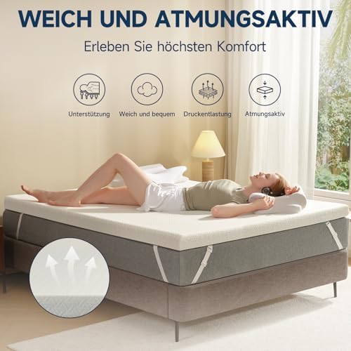 Vue 2 de Zhom Surmatelas Xcm Surmatelas