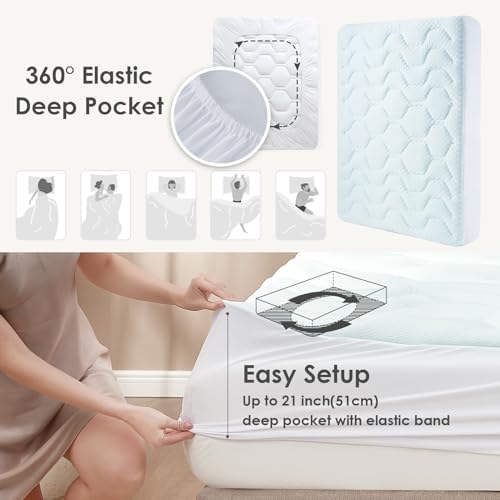 Vue 4 de Eheyciga Surmatelas Memoire