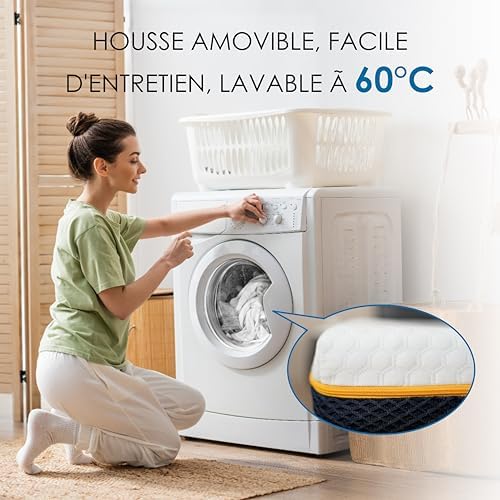 Vue 6 de Dewinner Surmatelas Surmatelas