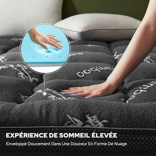 Vue 4 de Bedlore Surmatelas Cm