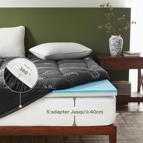 Vue 6 de Bedlore Surmatelas Cm