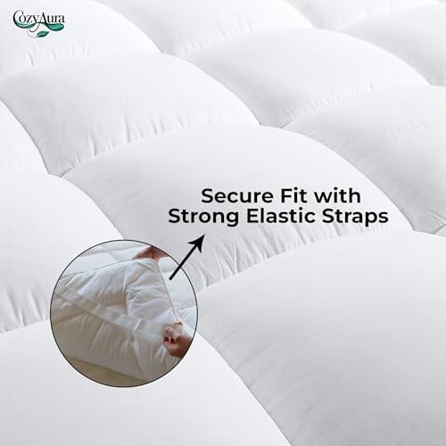 Vue 5 de Cozy Aura Surmatelas Matelasse