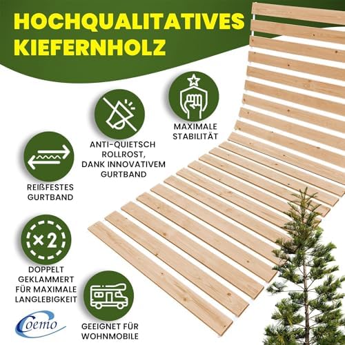 Vue 4 de Sommier Deroulable Cm