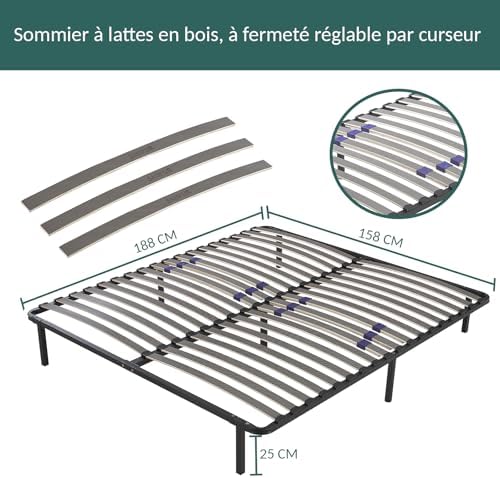 Vue 2 de Sampur Sommier Essentiel