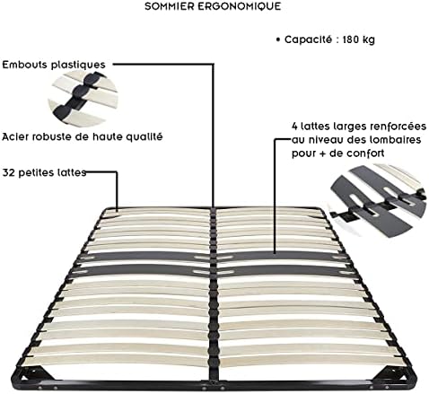 Vue 3 de Mon Mobilier Design Cama