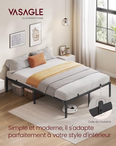 Vue 3 de Vasagle Cadre De Lit